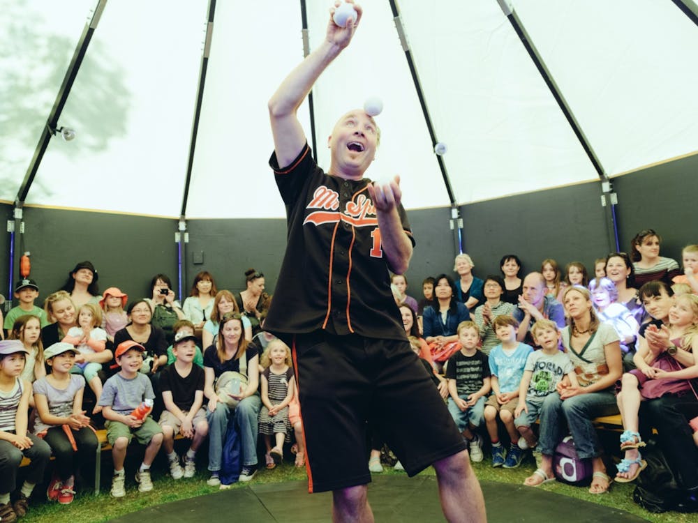 Thumbnail for Mr Spin (Grown-ups Edition) at Ukiyo Spiegeltent – Ballarat Winter Festival