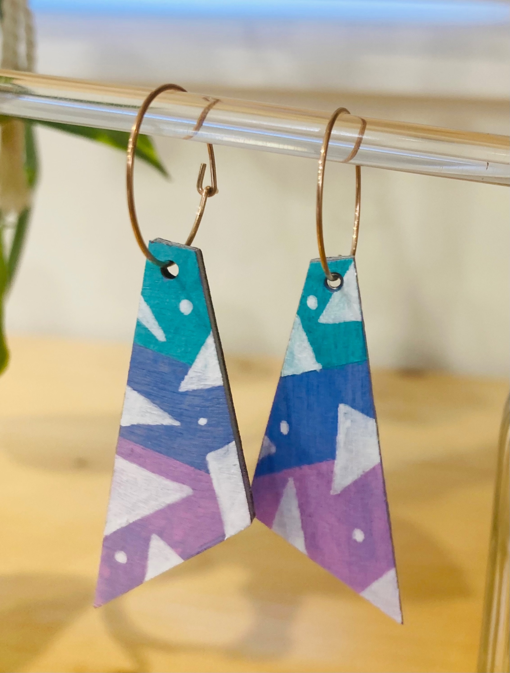 Thumbnail for Vibrant Wooden Earrings Workshop at Ellington’s Wine Bar