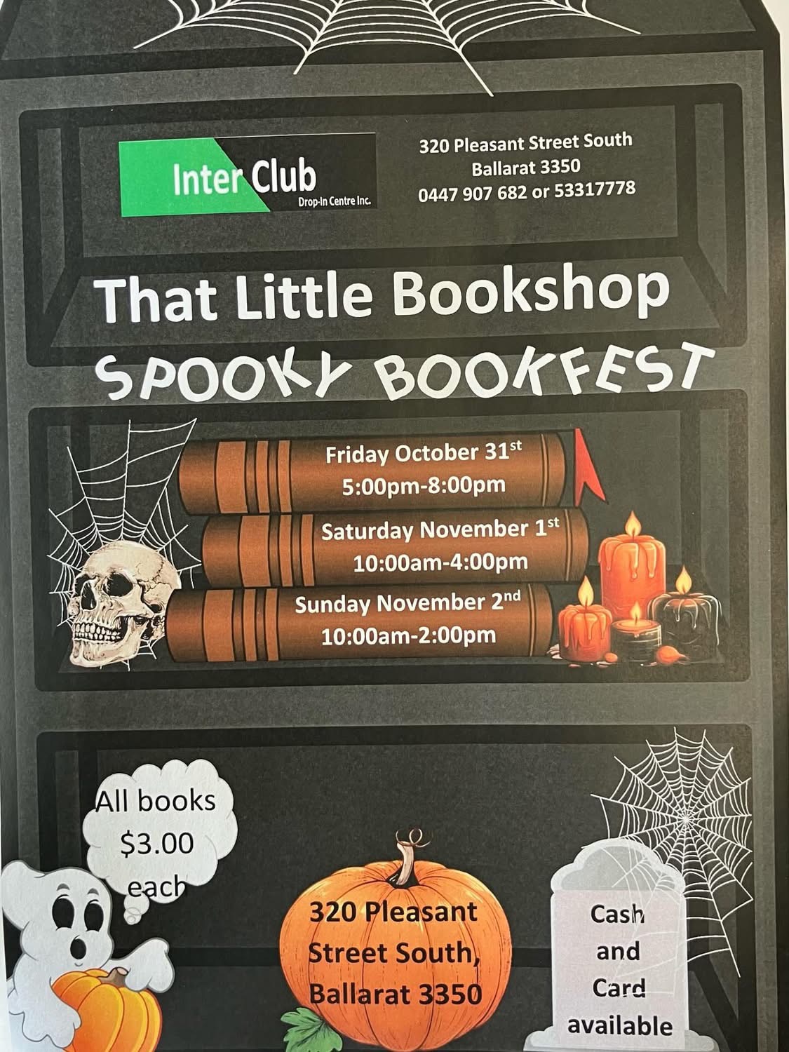Thumbnail for Spooky Bookfest