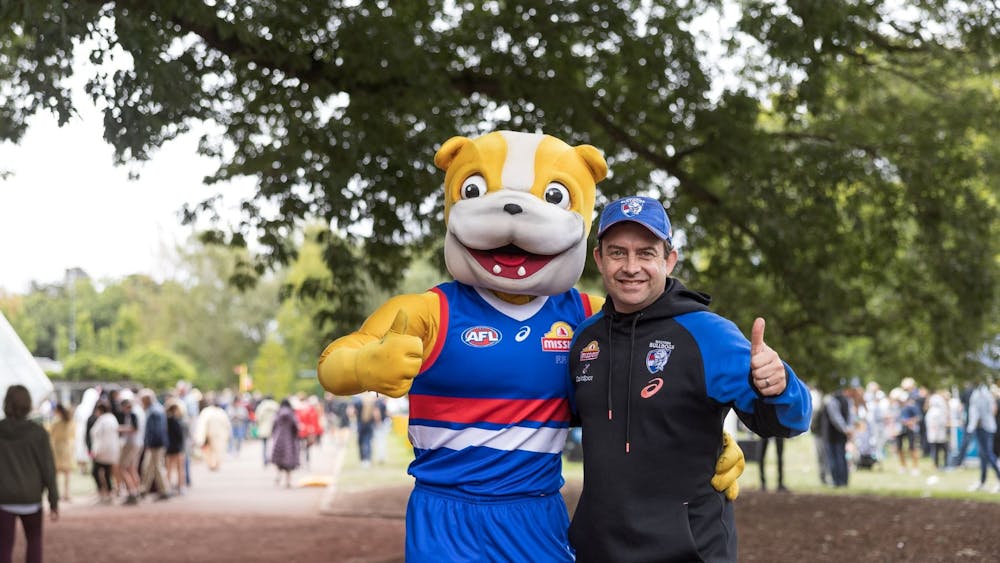 Thumbnail for Western Bulldogs at the Ballarat Begonia Festival