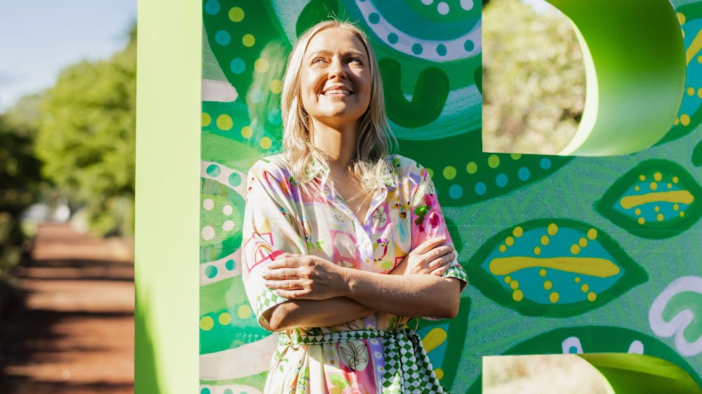 Thumbnail for Begonia Letters at the Ballarat Begonia Festival