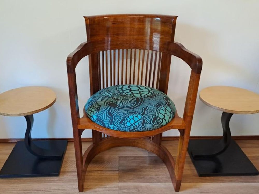 Frank Lloyd Wright barrel chair