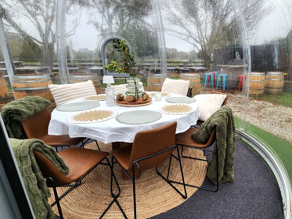 Winter Igloos at the Market Hotel Ballarat