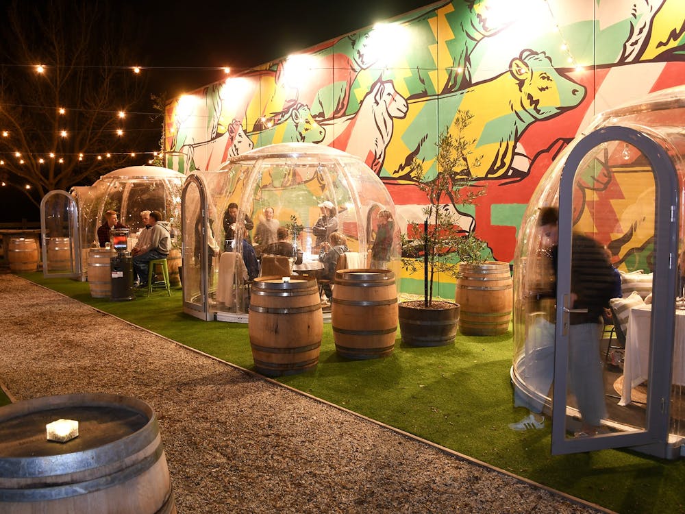 Winter Igloos at the Market Hotel Ballarat