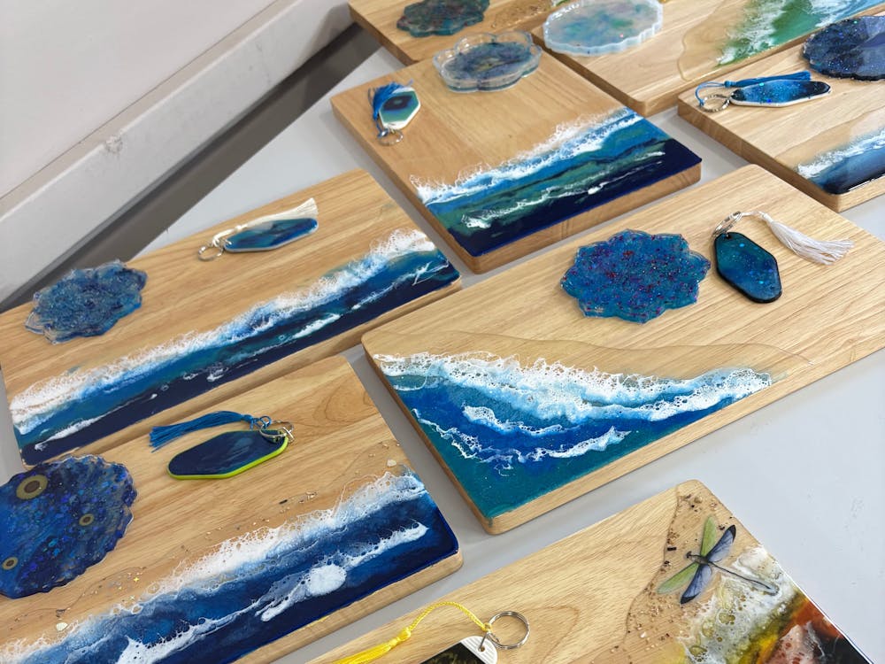 Resin artwork