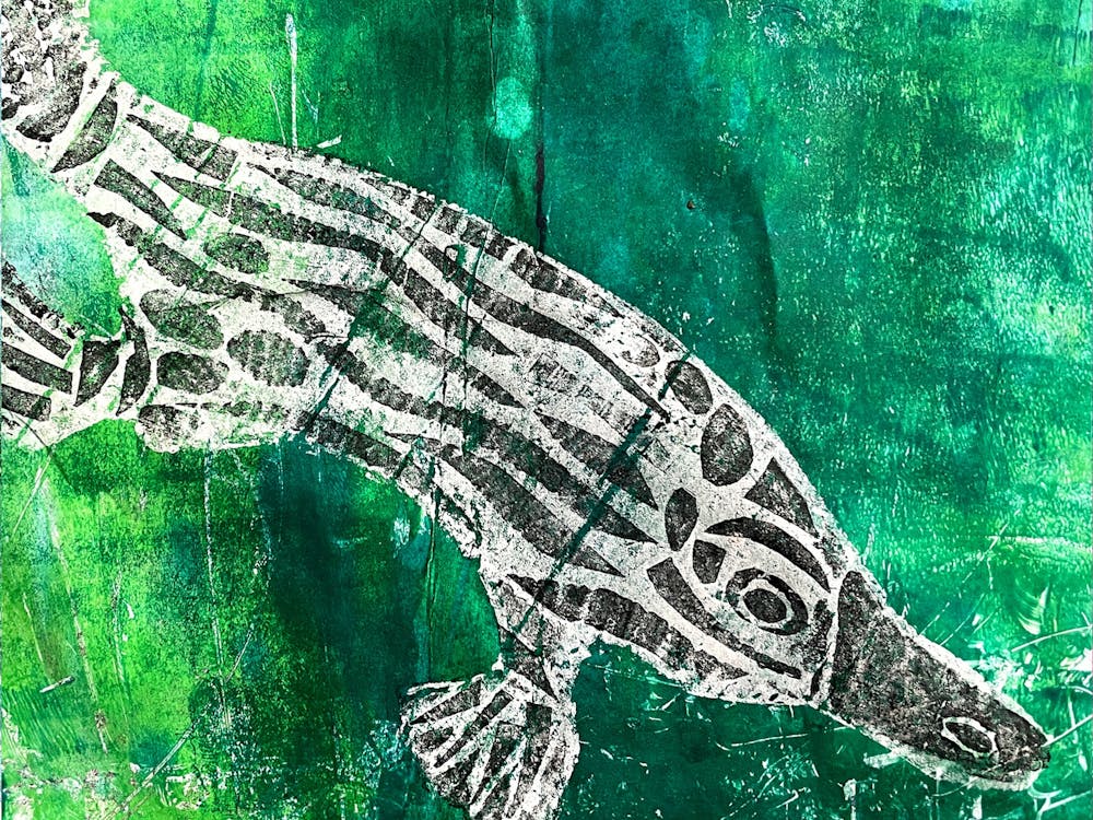 Collagraph Print 2