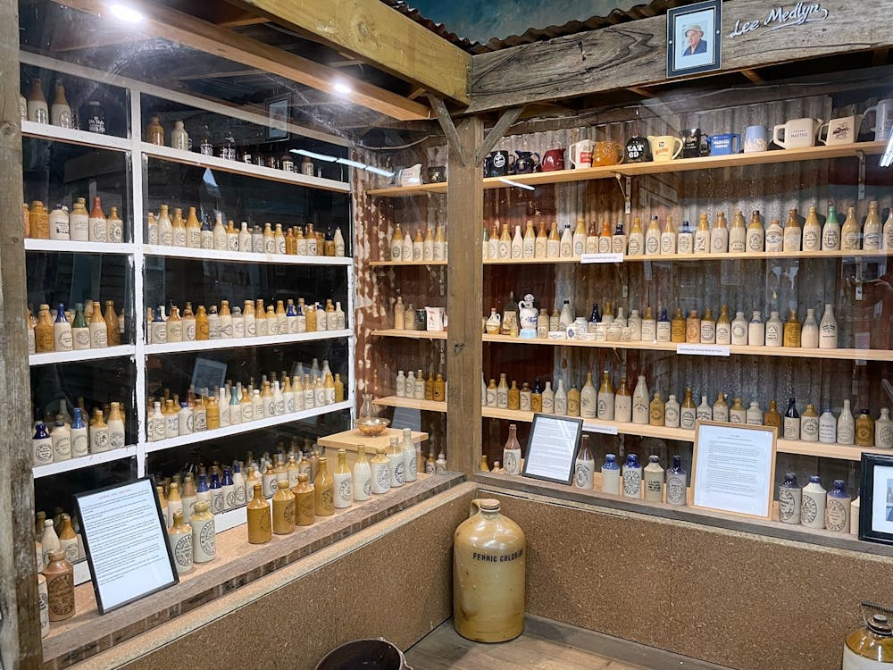 The Lee Medlyn Home of Bottles Collection