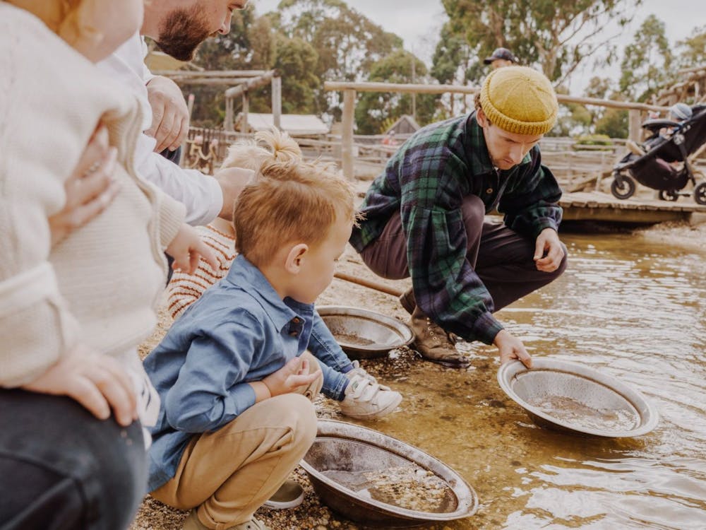 Panning for gold