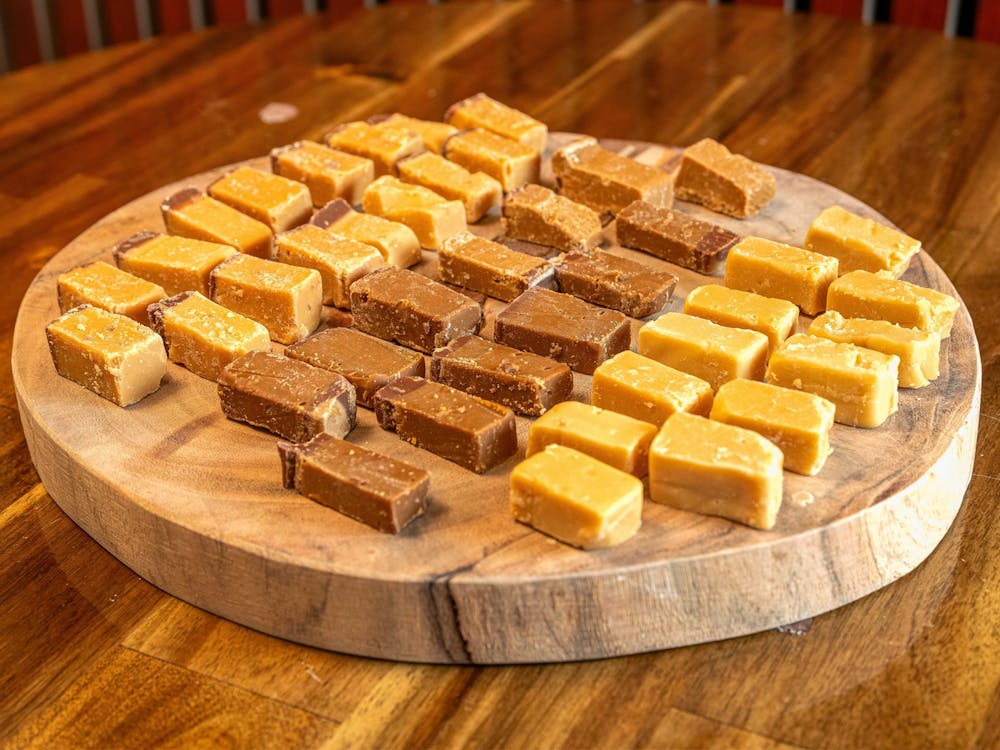 Hand crafted Fudge (Creamy Caramel, Coffee, Salted Caramel)