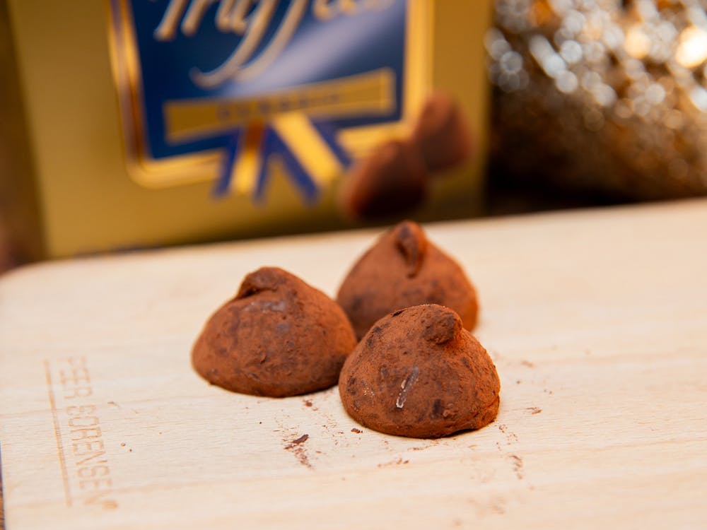 Gourmet chocolate truffles