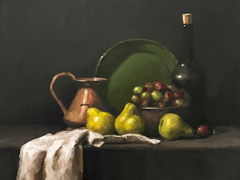 46x56cm , Oil