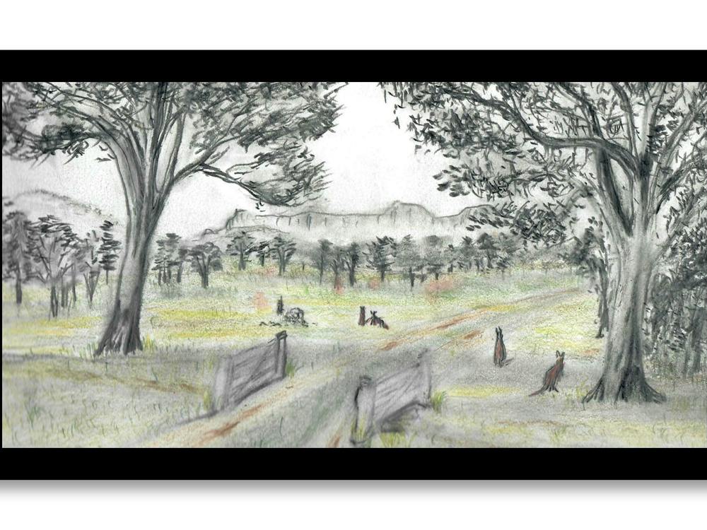 Landscape sketch