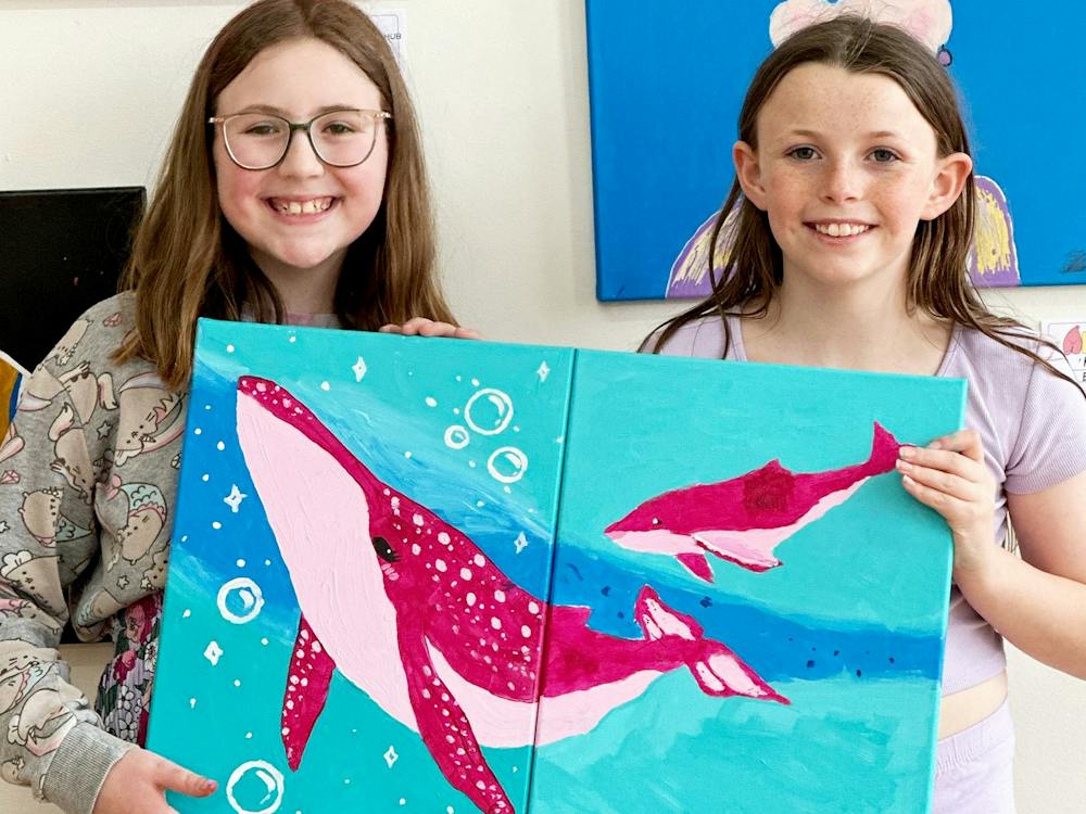 Thumbnail for School Holiday Canvas Painting