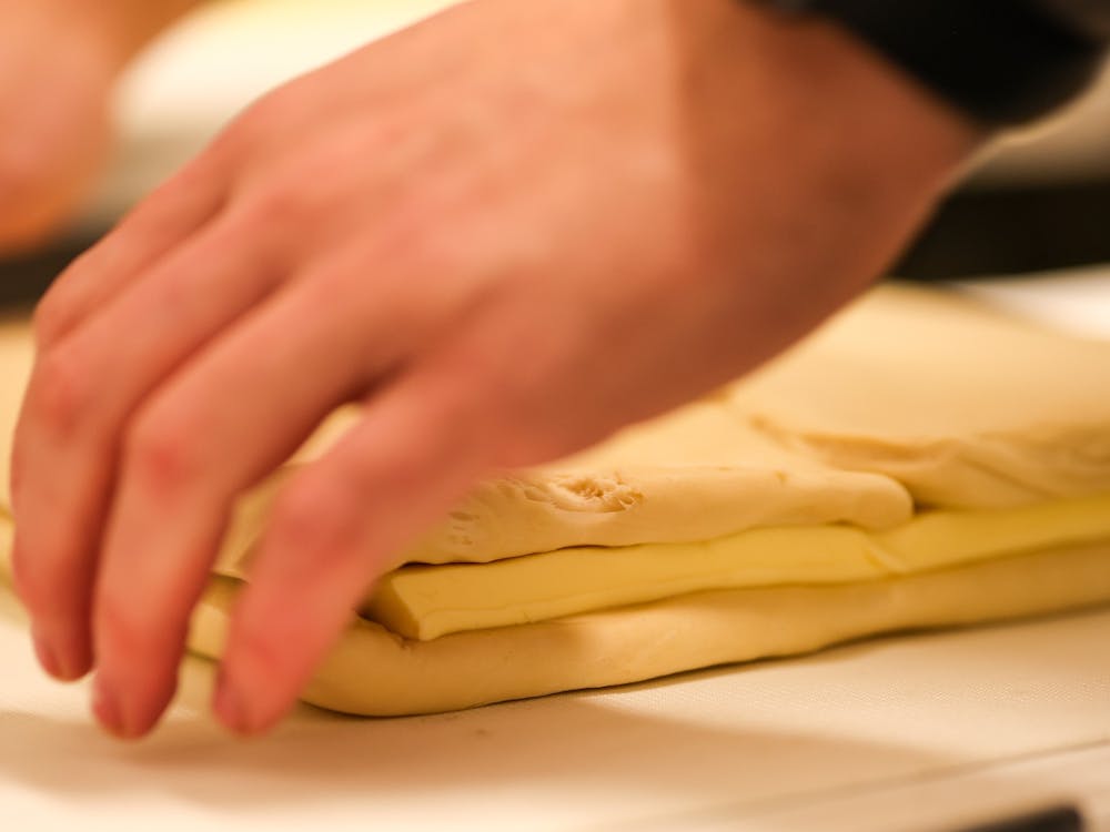 Folding pastry