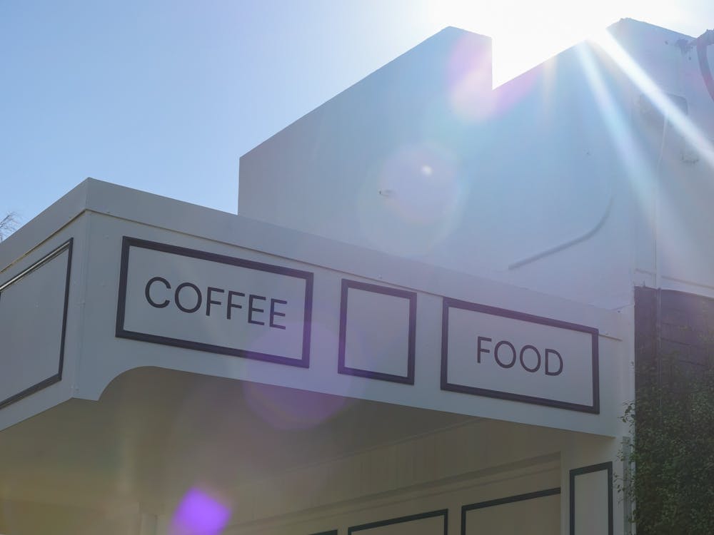 Outside Cobb's Canteen