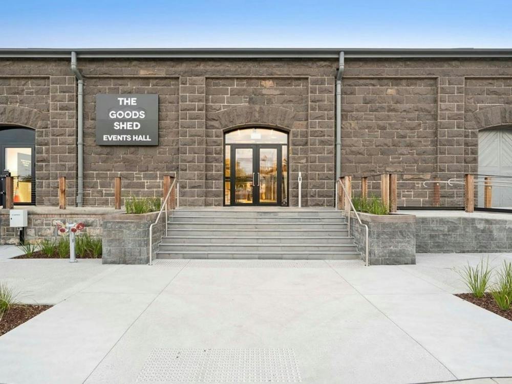 Entrance to the events space