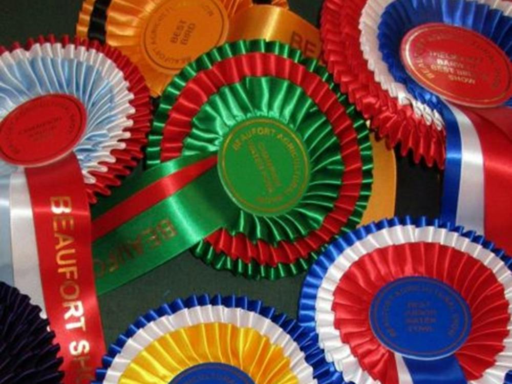 Beaufort Show Ribboons