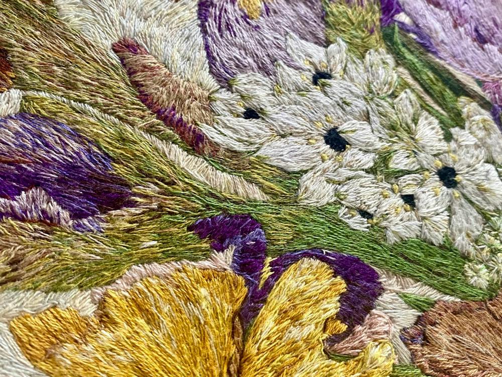 Painting with Stitched Thread
