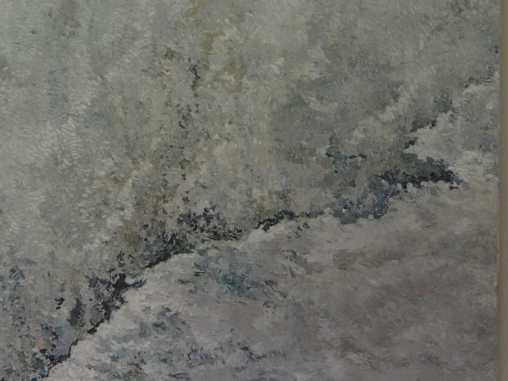Oil cold Wax on Canvas 101x76cm