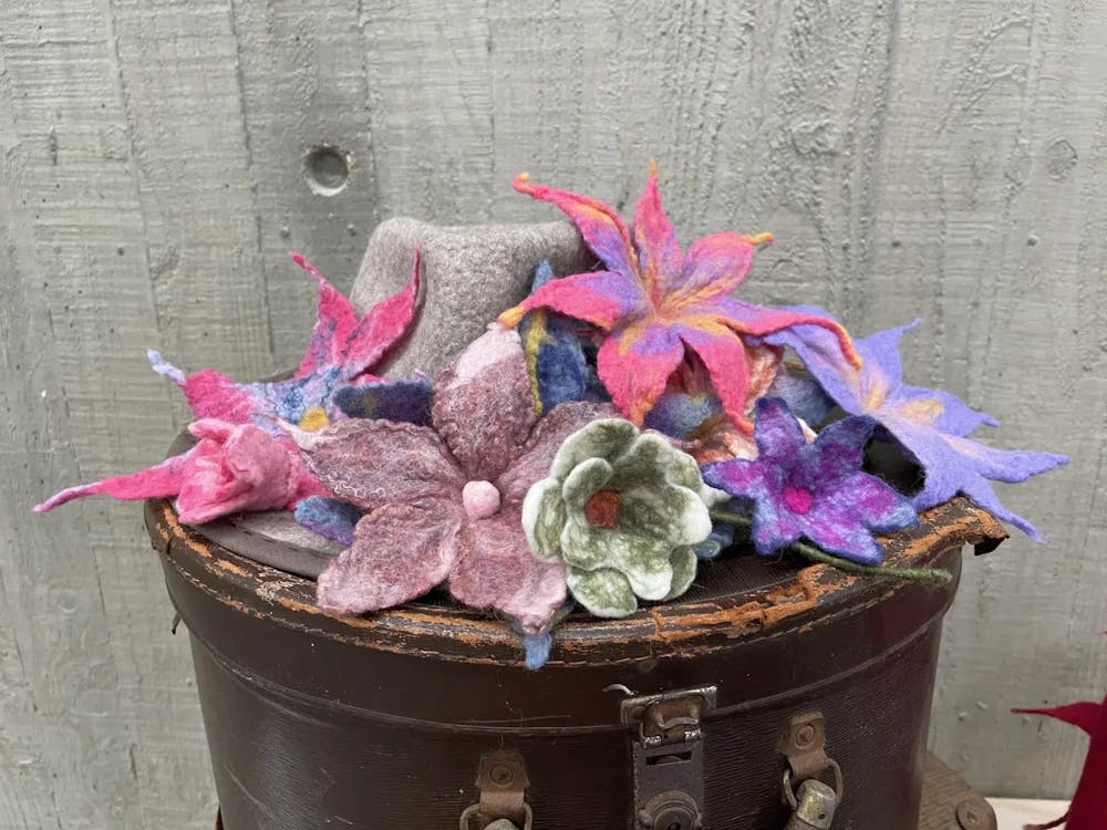 Thumbnail for Wet Felt Flower Making Workshop