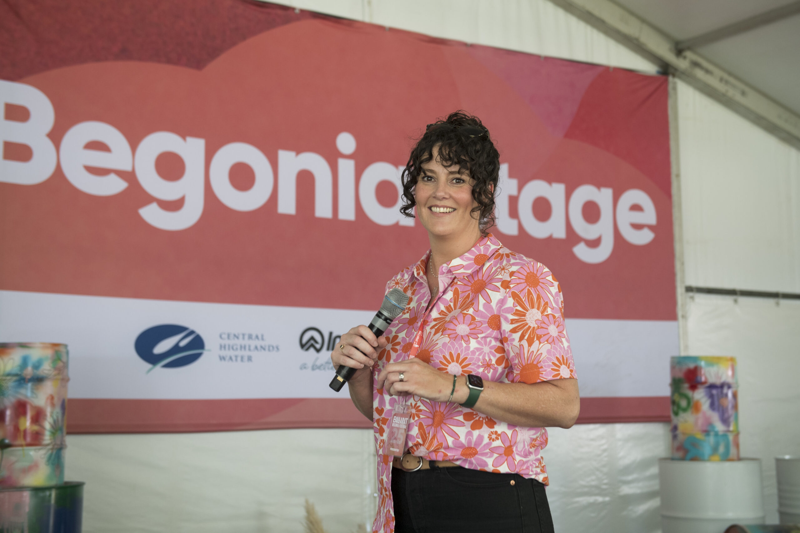 Thumbnail for Chloe Thomson at the Ballarat Begonia Festival