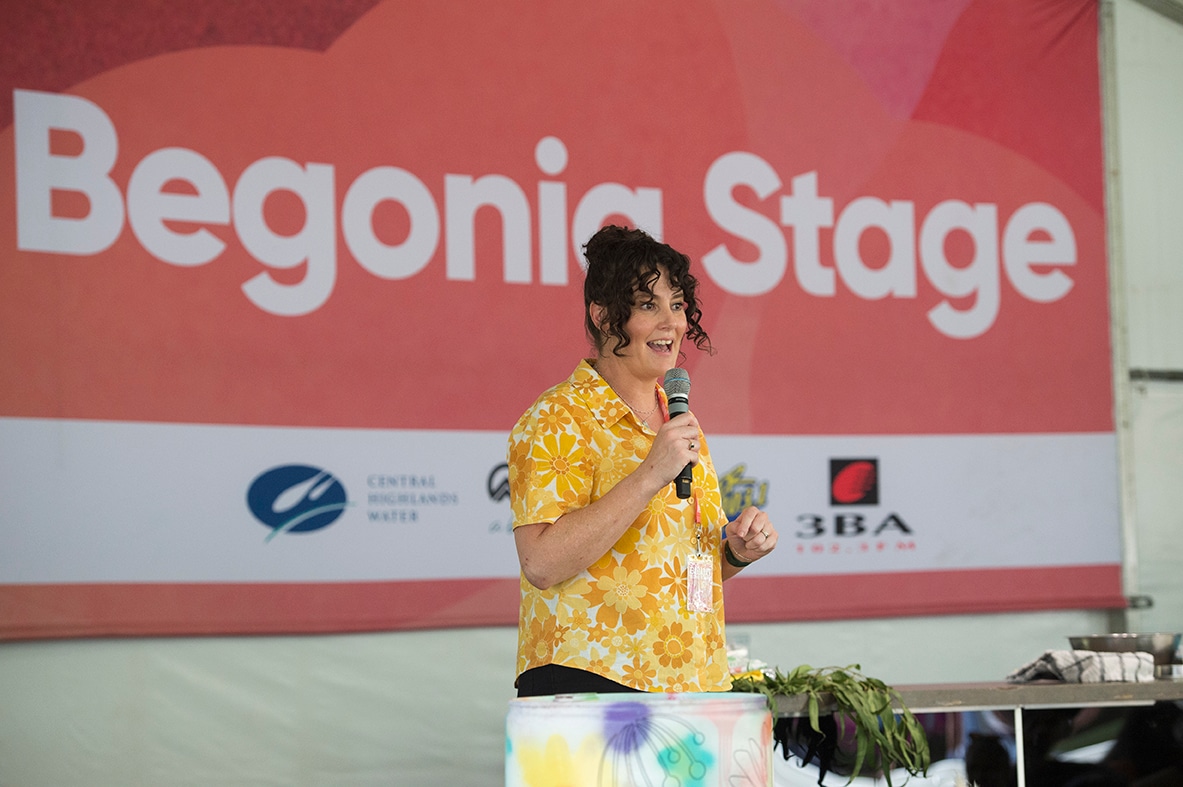 Thumbnail for Begonia Stage at the Ballarat Begonia Festival