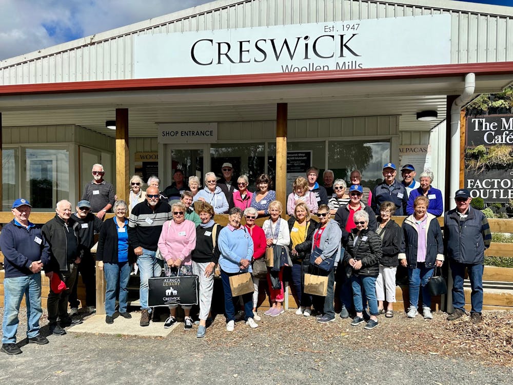 SENIORS MONTH AT CRESWICK WOOLLEN MILLS