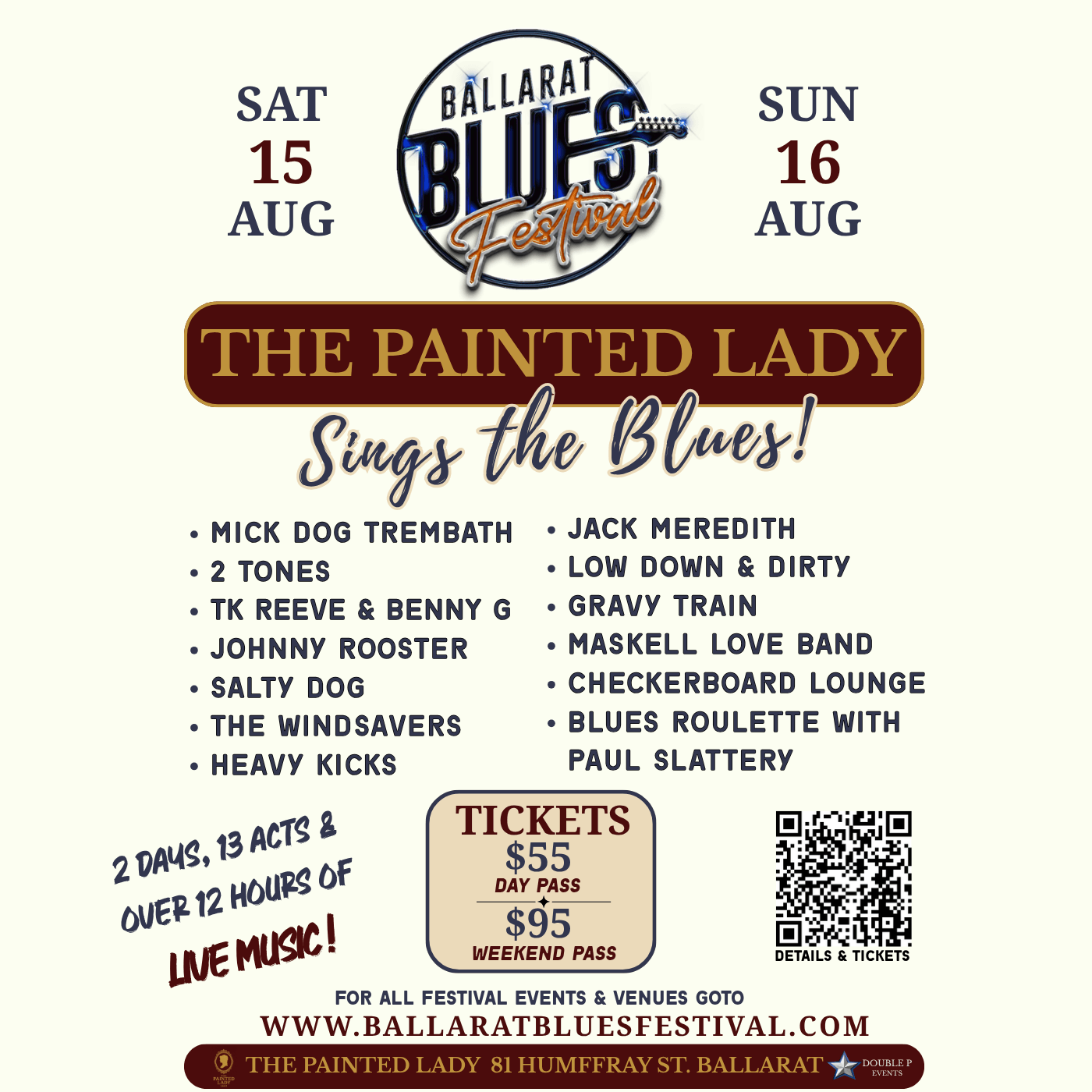 Thumbnail for Ballarat Blues Festival – The Painted Lady Sings the Blues