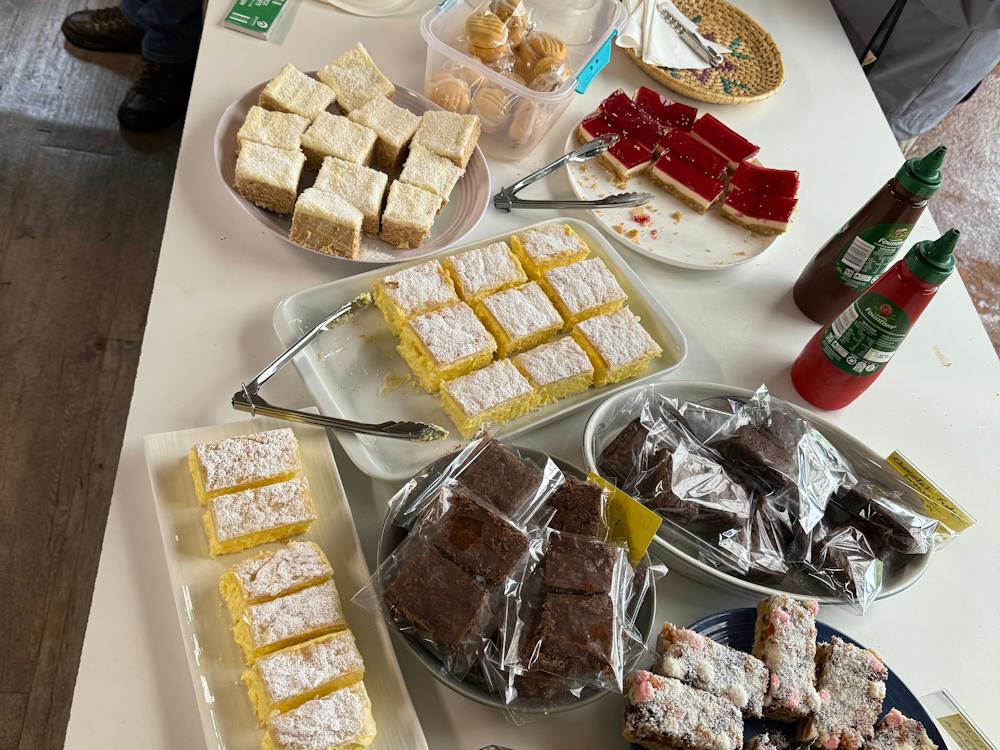 Afternoon tea is served