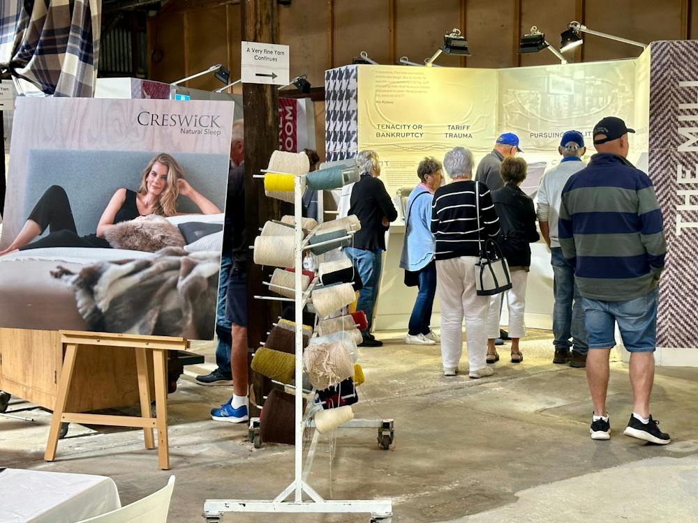 Visit Creswik Woollen Mills historic museum