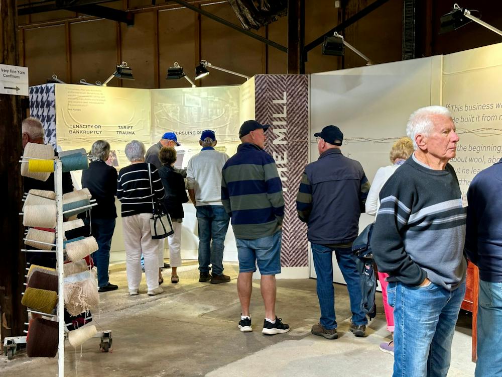 Visit Creswick Woollen Mills historic museum
