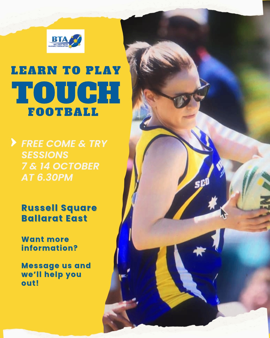 Thumbnail for Come & Try Touch Football
